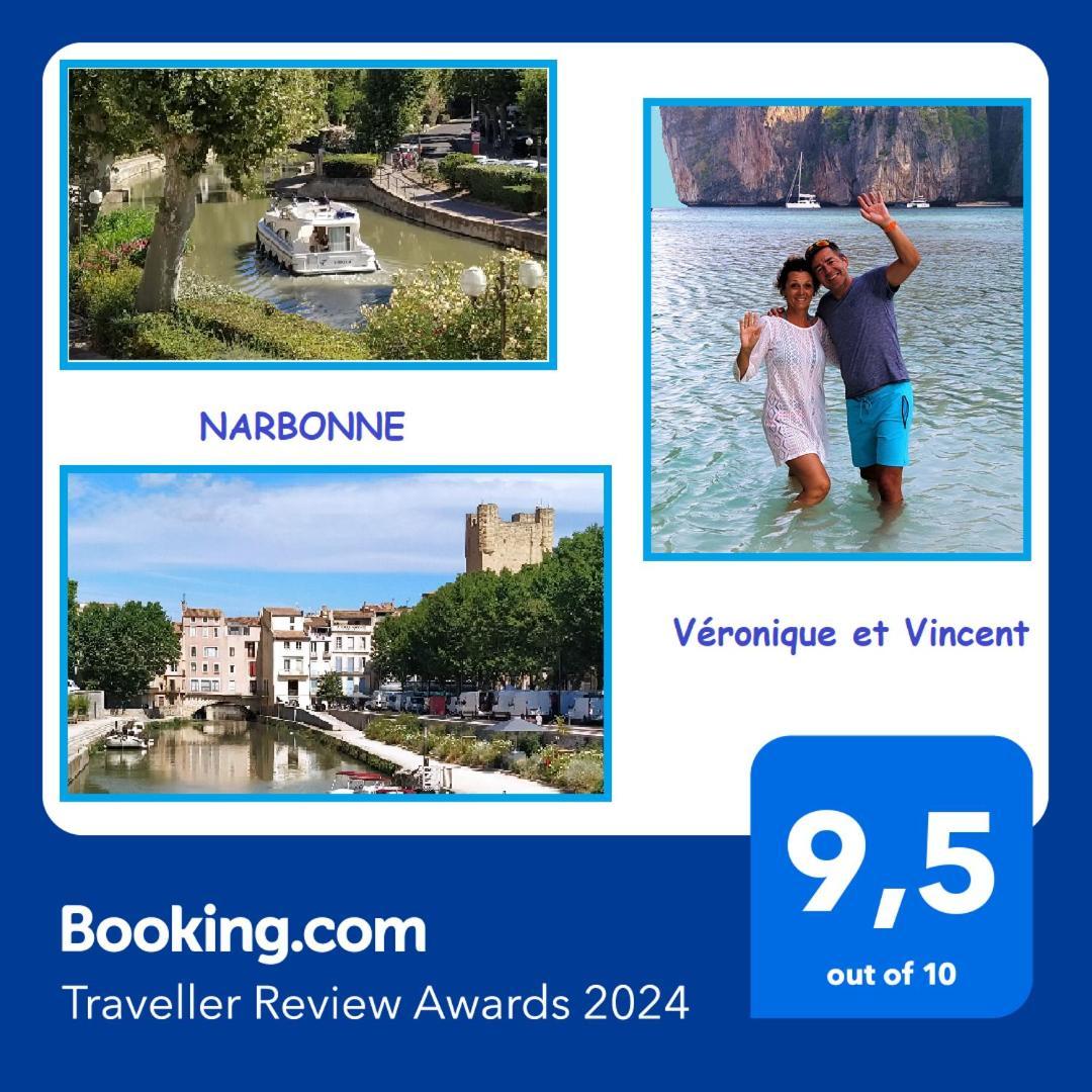 Appartement Avec Balcon, Bord Du Canal, Wifi. ناربون المظهر الخارجي الصورة